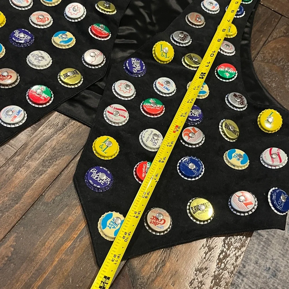 Vintage 1990 Ink Soda Cap Retro Vest Y2K - Picture 8 of 16